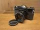 Near Mint Pentax Spotmatic SP Black Film Camera Super Takumar 55mm F/1.8 Lens