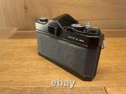 Near Mint Pentax Spotmatic SP Black Film Camera Super Takumar 55mm F/1.8 Lens