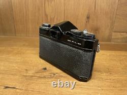 Near Mint Pentax Spotmatic SP Black Film Camera Super Takumar 55mm F/1.8 Lens