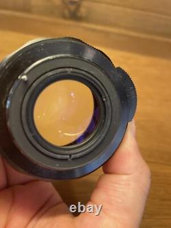 Near Mint Pentax Spotmatic SP Black Film Camera Super Takumar 55mm F/1.8 Lens