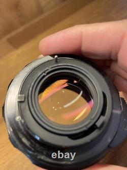 Near Mint Pentax Spotmatic SP Black Film Camera Super Takumar 55mm F/1.8 Lens