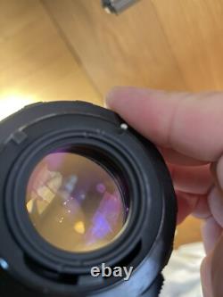 Near Mint Pentax Spotmatic SP Black Film Camera Super Takumar 55mm F/1.8 Lens
