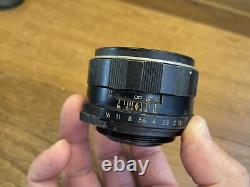 Near Mint ++ Pentax Spotmatic SP Camera Super Takumar 55mm F/1.8 Early Model
