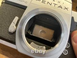 Near Mint ++ Pentax Spotmatic SP Camera Super Takumar 55mm F/1.8 Early Model