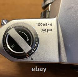Near Mint Pentax Spotmatic SP Film Camera SMC Takumar 35mm F/3.5 Lens From JPN