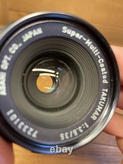 Near Mint ++ Pentax Spotmatic SP Film Camera SMC Takumar 35mm F/3.5 Lens / JPN