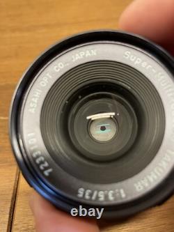 Near Mint ++ Pentax Spotmatic SP Film Camera SMC Takumar 35mm F/3.5 Lens / JPN