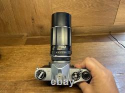 Near Mint ++ Pentax Spotmatic SP Film Camera Super Takumar 200m F/4 Telephoto