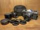 Near Mint ++ Pentax Spotmatic SP Film Camera Super Takumar 55mm 135mm From JPN