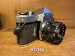 Near Mint ++ Pentax Spotmatic SP Film Camera Super Takumar 55mm 135mm From JPN