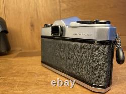 Near Mint ++ Pentax Spotmatic SP Film Camera Super Takumar 55mm 135mm From JPN