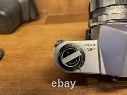 Near Mint ++ Pentax Spotmatic SP Film Camera Super Takumar 55mm 135mm From JPN