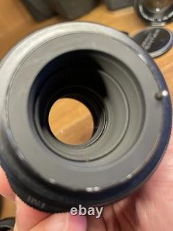 Near Mint ++ Pentax Spotmatic SP Film Camera Super Takumar 55mm 135mm From JPN