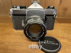 Near Mint ++ Pentax Spotmatic SP Film Camera Super Takumar 55mm F/1.8