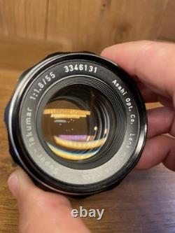 Near Mint ++ Pentax Spotmatic SP Film Camera Super Takumar 55mm F/1.8