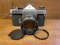 Near Mint ++ Pentax Spotmatic SP Film Camera Super Takumar 55mm F/1.8 From JPN
