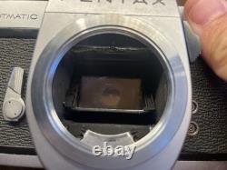 Near Mint ++ Pentax Spotmatic SP Film Camera Super Takumar 55mm F/1.8 From JPN
