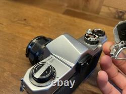 Near Mint ++ Pentax Spotmatic SP Film Camera Super Takumar 55mm F/1.8 From JPN