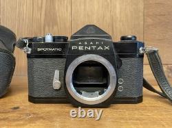 Near Mint Pentax Super Takumar 55mm F/1.8 Lens with Bonus SP Black Film Camera
