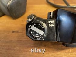 Near Mint Pentax Super Takumar 55mm F/1.8 Lens with Bonus SP Black Film Camera