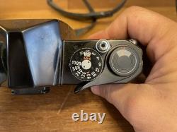 Near Mint Pentax Super Takumar 55mm F/1.8 Lens with Bonus SP Black Film Camera Near Mint Pentax Super Takumar 55mm F/1.8 Lens with Bonus SP Black Film Camera