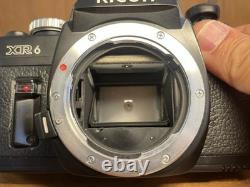 Near Mint Ricoh XR6 Film Camera Rikenon 50mm F/2 Lens Pentax K PK Mount /Japan