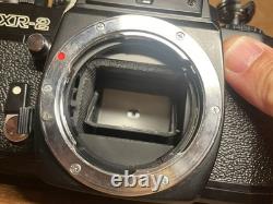 Near Mint Ricoh XR-2 Film Camera Rikenon 50mm F/2 Lens Pentax K PK Mount / JPN