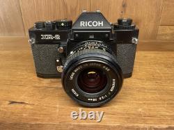 Near Mint Ricoh XR-2 Film Camera Rikenon P 28mm F/2.8 Lens Pentax K Mount /JPN