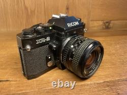 Near Mint Ricoh XR-2 Film Camera Rikenon P 28mm F/2.8 Lens Pentax K Mount /JPN