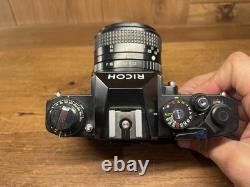 Near Mint Ricoh XR-2 Film Camera Rikenon P 28mm F/2.8 Lens Pentax K Mount /JPN