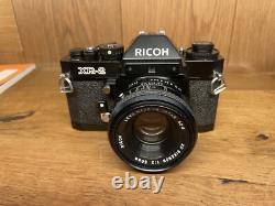 Near Mint ++ Ricoh XR-2 Film Camera XR Rikenon 50mm F/2 Lens Pentax K PK Mount