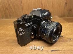 Near Mint ++ Ricoh XR-2 Film Camera XR Rikenon 50mm F/2 Lens Pentax K PK Mount