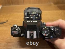 Near Mint ++ Ricoh XR-2 Film Camera XR Rikenon 50mm F/2 Lens Pentax K PK Mount