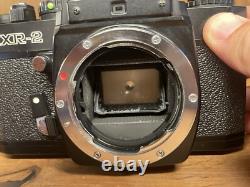 Near Mint ++ Ricoh XR-2 Film Camera XR Rikenon 50mm F/2 Lens Pentax K PK Mount