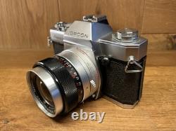 Near Mint ++ Topcon Unirex Film Camera UV Topcor 35mm F/3.5 Lens From Japan