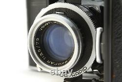 Near Mint? Voigtlander BESSA 66 Camera COLOR-SKOPAR 75mm F/3.5 Lens From JAPAN