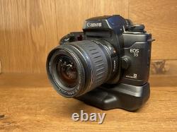 Near Mint ++ with BP-50 Canon EOS 55 (ELAN II 50) Film Camera EF 28-90mm Lens Near Mint ++ with BP-50 Canon EOS 55 (ELAN II 50) Film Camera EF 28-90mm Lens