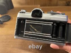 Near Mint with Case Konica FP Film Camera Hexanon 52mm F/1.8 Standard Lens / JPN