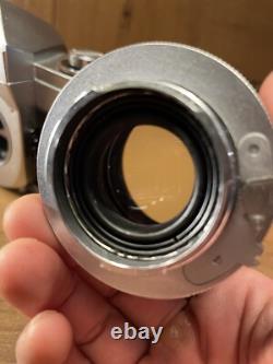 Near Mint with Case Konica FP Film Camera Hexanon 52mm F/1.8 Standard Lens / JPN