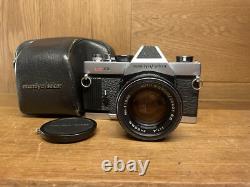 Near Mint with Case Mamiya Sekor Auto XTL Film Camera Sekor ES 55mm F/1.4 /Japan