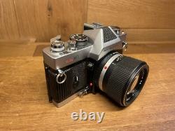 Near Mint with Case Mamiya Sekor Auto XTL Film Camera Sekor ES 55mm F/1.4 /Japan