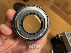 Near Mint with Case Mamiya Sekor Auto XTL Film Camera Sekor ES 55mm F/1.4 /Japan