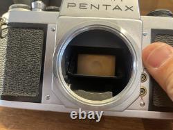 Near Mint with Case Pentax S2 Early Model Film Camera Auto Takumar 55mm F/2 /JPN