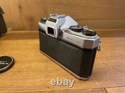 Near Mint with Case Pentax SL Film Camera Super Takumar 55mm F/1.8 Lens From JPN