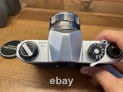 Near Mint with Case Pentax SL Film Camera Super Takumar 55mm F/1.8 Lens From JPN