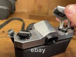 Near Mint ++ with Case Pentax Spotmatic SP Film Camera SMC Takumar 55mm F/1.8 JP
