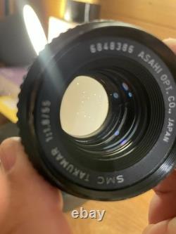 Near Mint ++ with Case Pentax Spotmatic SP Film Camera SMC Takumar 55mm F/1.8 JP