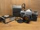 Near Mint with Flash Pentax SL Film Camera Super Takumar 55mm F/1.8 Lens From JP