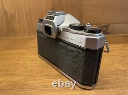 Near Mint with Flash Pentax SL Film Camera Super Takumar 55mm F/1.8 Lens From JP