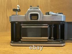 Near Mint with Flash Pentax SL Film Camera Super Takumar 55mm F/1.8 Lens From JP